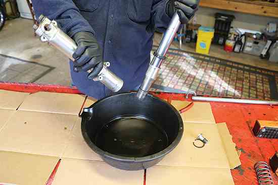 Replace 1970 Honda CB350 Fork Seals