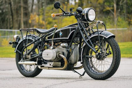 Matching the Future with the Past: 1928/1974 BMW R52 Similaria Image
