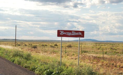 Burma Shave Signs History Image