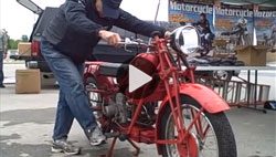 Starting a 1934 Moto Guzzi GT-17