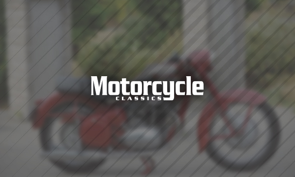 Starting a 1951 AJS 7R Boy Racer (Video)