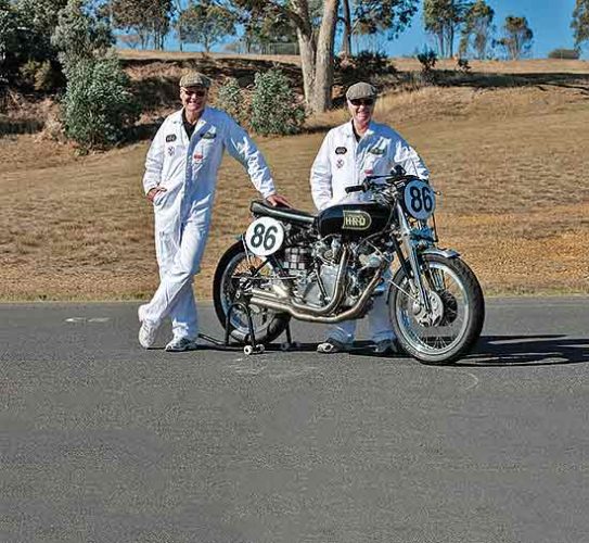 The Australian Way: Vincent Rapide Series B Racer